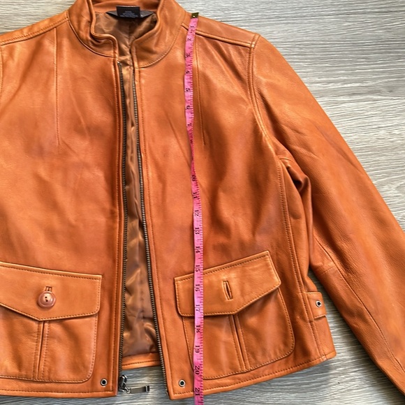 Vintage George 100% Leather Women’s Jacket - Picture 13 of 16